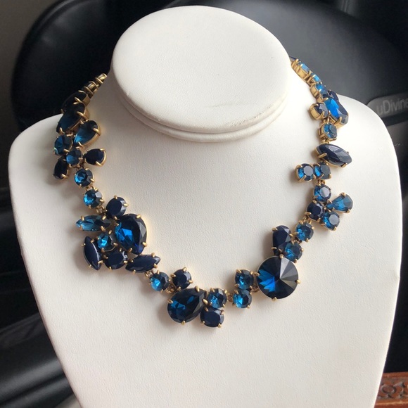 NWT jcrew rhinestone necklace - Picture 3 of 4